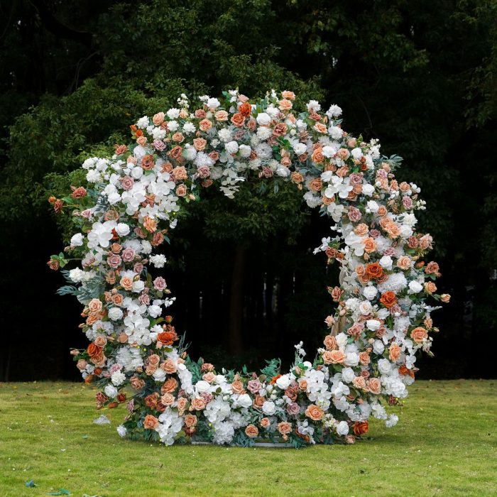 Vera£º2025 New Wedding Party Background Floral Arch Decoration -R849 - Image 1