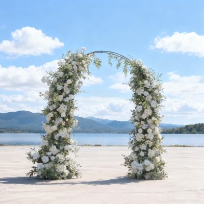 2025 New Wedding Party Background Floral Arch Decoration  -R097 - Image 6