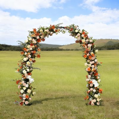 2025 New Wedding Party Background Floral Arch Decoration