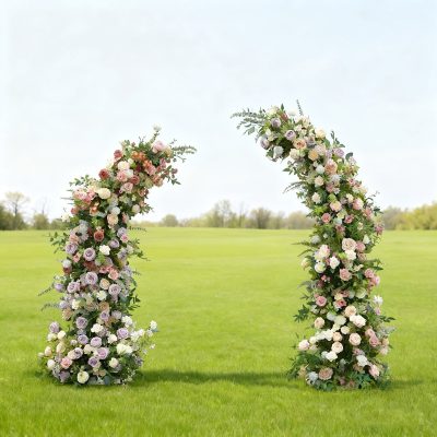 2025 New Wedding Background Floral Arch