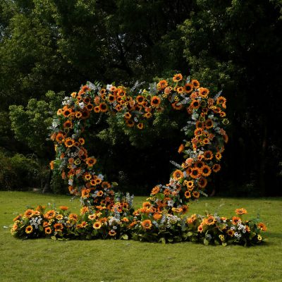 2025 New Wedding Party Background Floral Arch Decoration - Image 4