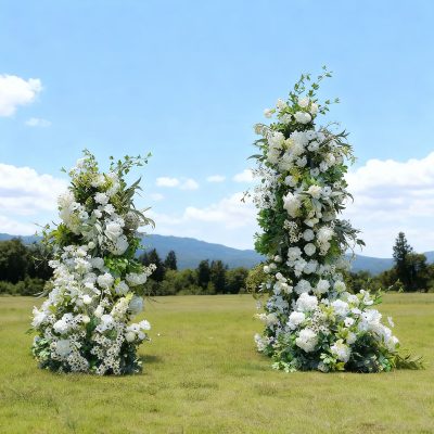 2025 New Wedding Party Background Floral Arch Decoration - Image 4