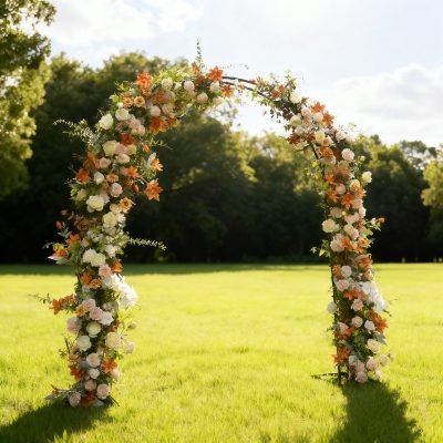 2025 New Wedding Party Background Floral Arch Decoration - Image 4