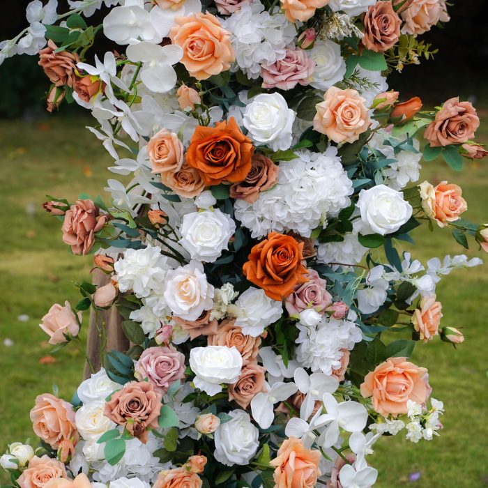 Vera£º2025 New Wedding Party Background Floral Arch Decoration -R849 - Image 5