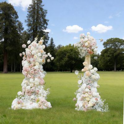 2025 New Wedding Party Background Floral Arch Decoration - Image 4