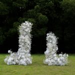 Maria:2025 New Wedding Party Background Floral Arch Decoration  -R891