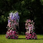 Dora£ºWedding Party Background Floral Arch Decoration