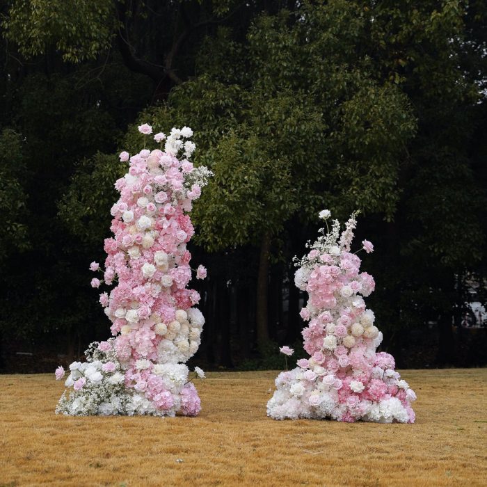 Mavis£º2025 New Wedding Party Background Floral Arch Decoration  -R9992 - Image 1