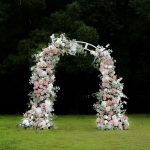 LuLu£º2025 New Wedding Party Background Floral Arch Decoration  -R907 - Image 4