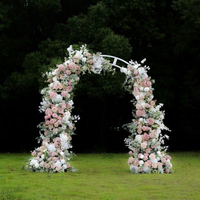 2025 New Wedding Party Background Floral Arch Decoration  -R907 - Image 4