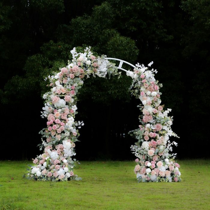 LuLu£º2025 New Wedding Party Background Floral Arch Decoration  -R907 - Image 4