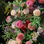 Moet£ºNew Wedding Party Background Floral Arch Decoration - Image 4