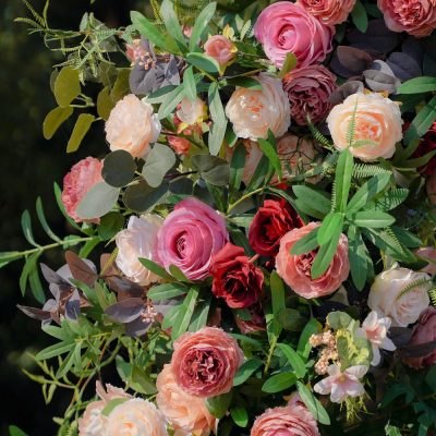 New Wedding Party Background Floral Arch Decoration - Image 4