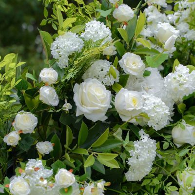 2025 New Wedding Party Background Floral Arch Decoration  -R865 - Image 5