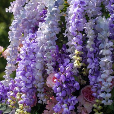 Wedding Party Background Floral Arch Decoration - Image 6