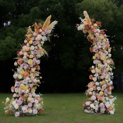 2025 New Wedding Party Background Floral Arch Decoration - Image 4