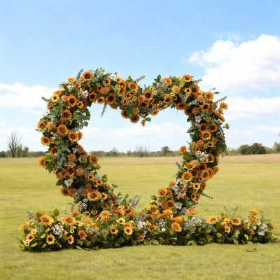 2025 New Wedding Party Background Floral Arch Decoration - Image 3