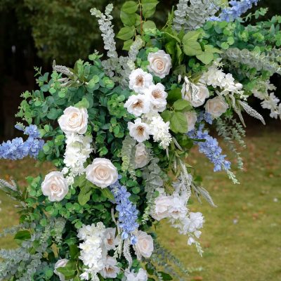 Wedding Party Background Floral Arch Decoration - Image 4