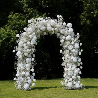 2025 New Wedding Party Background Floral Arch Decoration - Image 3
