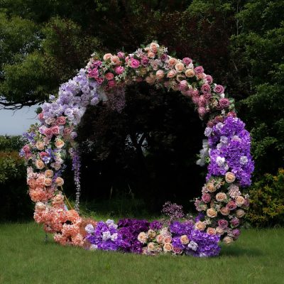 2025 New Wedding Party Background Floral Arch Decoration - Image 3