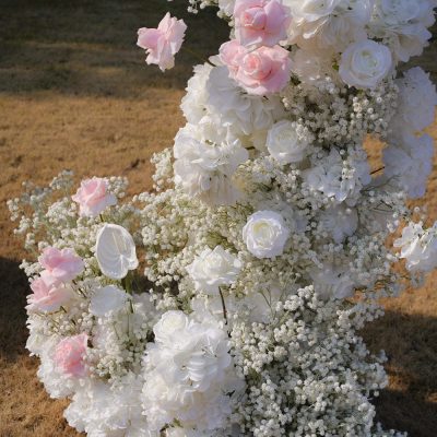 2025 New Wedding Party Background Floral Arch Decoration - Image 5