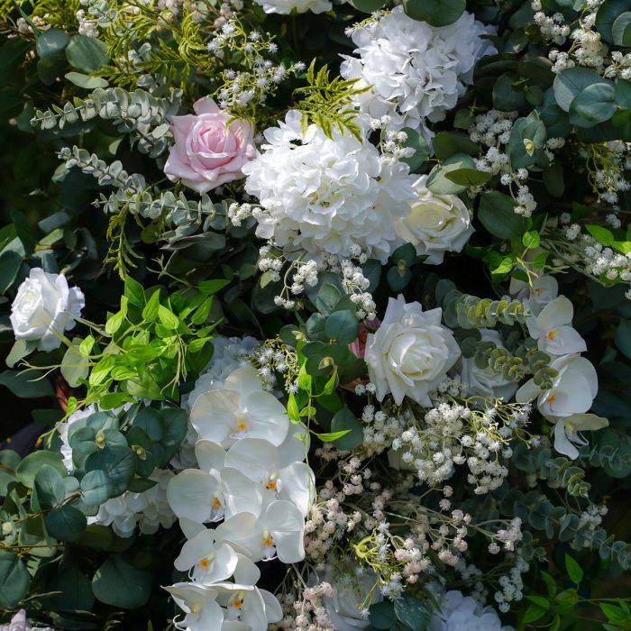 Jean£ºWedding Party Background Floral Arch Decoration - Image 5