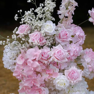 2025 New Wedding Party Background Floral Arch Decoration - Image 3