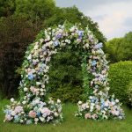 2025 New Wedding Party Background Floral Arch Decoration - Image 4