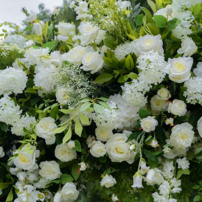 2025 New Wedding Party Background Floral Arch Decoration  -R865 - Image 9
