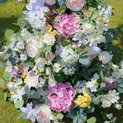 2025 New Wedding Party Background Floral Arch Decoration - Image 4