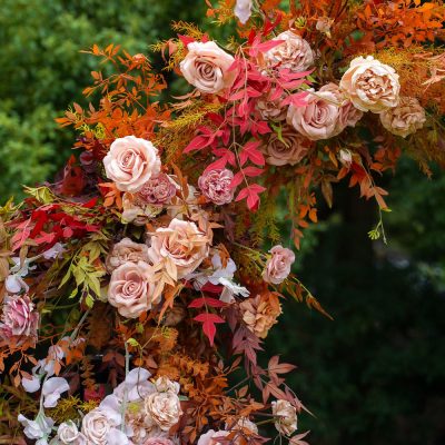 2025 New Wedding Party Background Floral Arch Decoration - Image 7