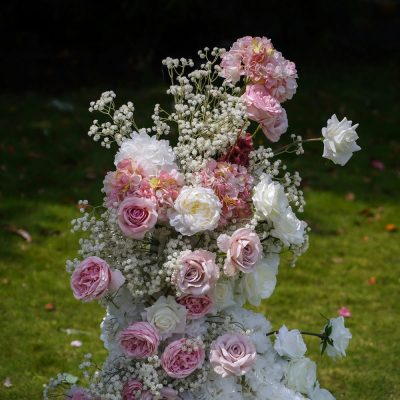 2025 New Wedding Party Background Floral Arch Decoration - Image 5