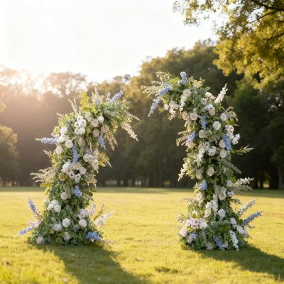 Wedding Party Background Floral Arch Decoration