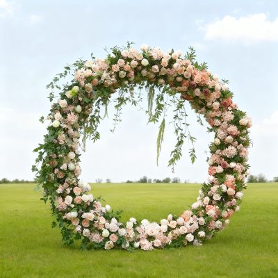 2025 New Wedding Party Background Floral Arch Decoration - Image 4