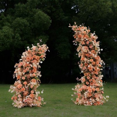 2025 New Wedding Party Background Floral Arch Decoration - Image 4