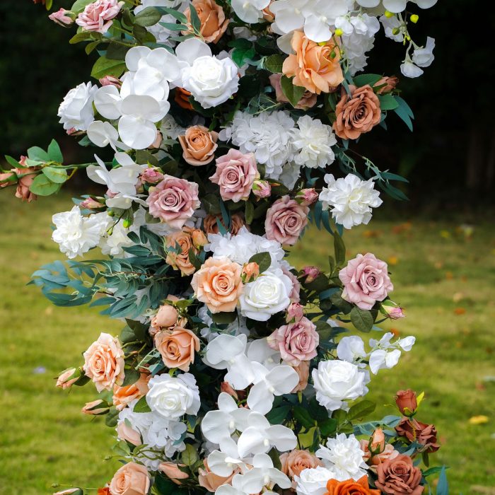 Vera£º2025 New Wedding Party Background Floral Arch Decoration -R849 - Image 4