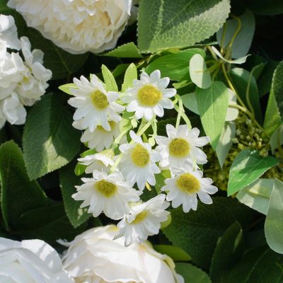 2025 New 4D  Fabric Artificial rolling up curtain flower wall - Image 3