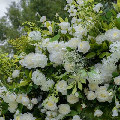 2025 New Wedding Party Background Floral Arch Decoration  -R865 - Image 8