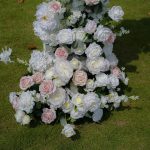 Noni£º2025 New Wedding Party Background Floral Arch Decoration include Framet - Image 5