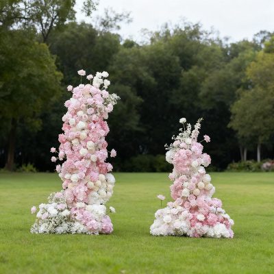 2025 New Wedding Party Background Floral Arch Decoration - Image 2