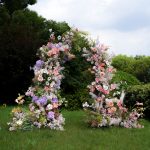 Victoria£º2025 New Wedding Party Background Floral Arch Decoration include Framet-R824 - Image 4