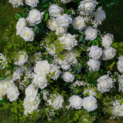 Wedding Party Background Floral Arch Decoration - Image 5