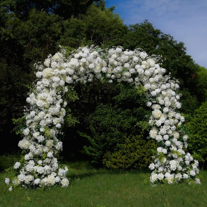 Layla£ºWedding Party Background Floral Arch Decoration - Image 4