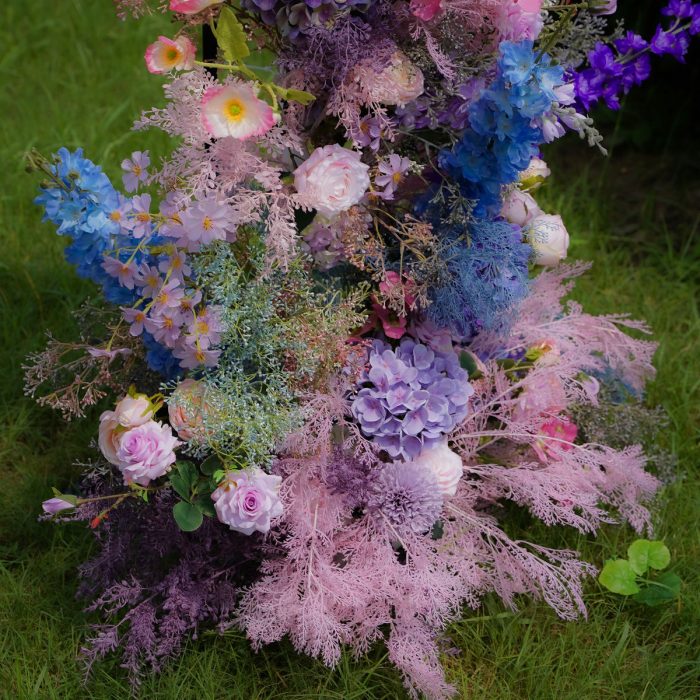 Future£ºWedding Party Background Floral Arch Decoration - Image 5