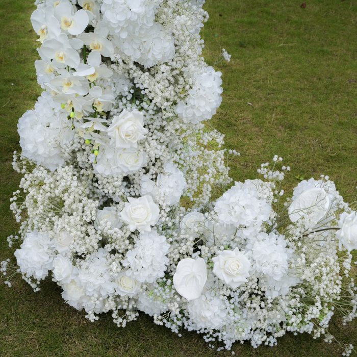 Maria:2025 New Wedding Party Background Floral Arch Decoration  -R891 - Image 6