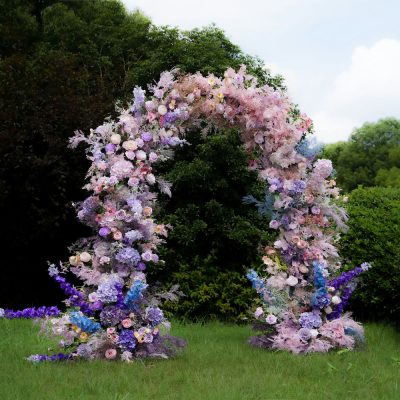 2025 New Wedding Party Background Floral Arch Decoration - Image 4