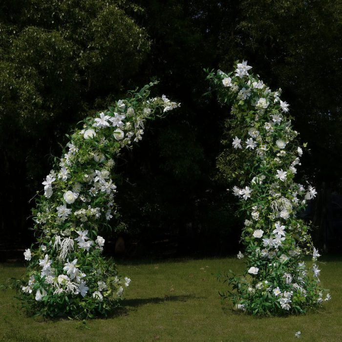 Willow£ºflower arch:2025 New Wedding Party Background Floral Arch Decoration - Image 4