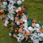 Vera£º2025 New Wedding Party Background Floral Arch Decoration -R849 - Image 6