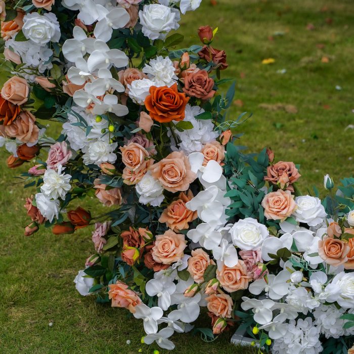 Vera£º2025 New Wedding Party Background Floral Arch Decoration -R849 - Image 6
