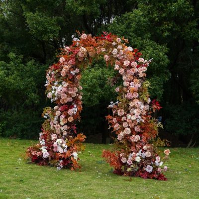 2025 New Wedding Party Background Floral Arch Decoration - Image 3